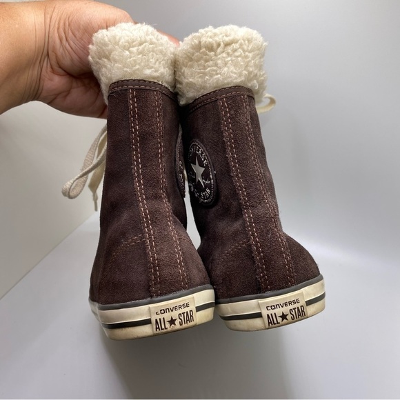 Converse Chuck Taylor Dainty Hi Top Sneaker Plimsolls Size 6 - Picture 5 of 10